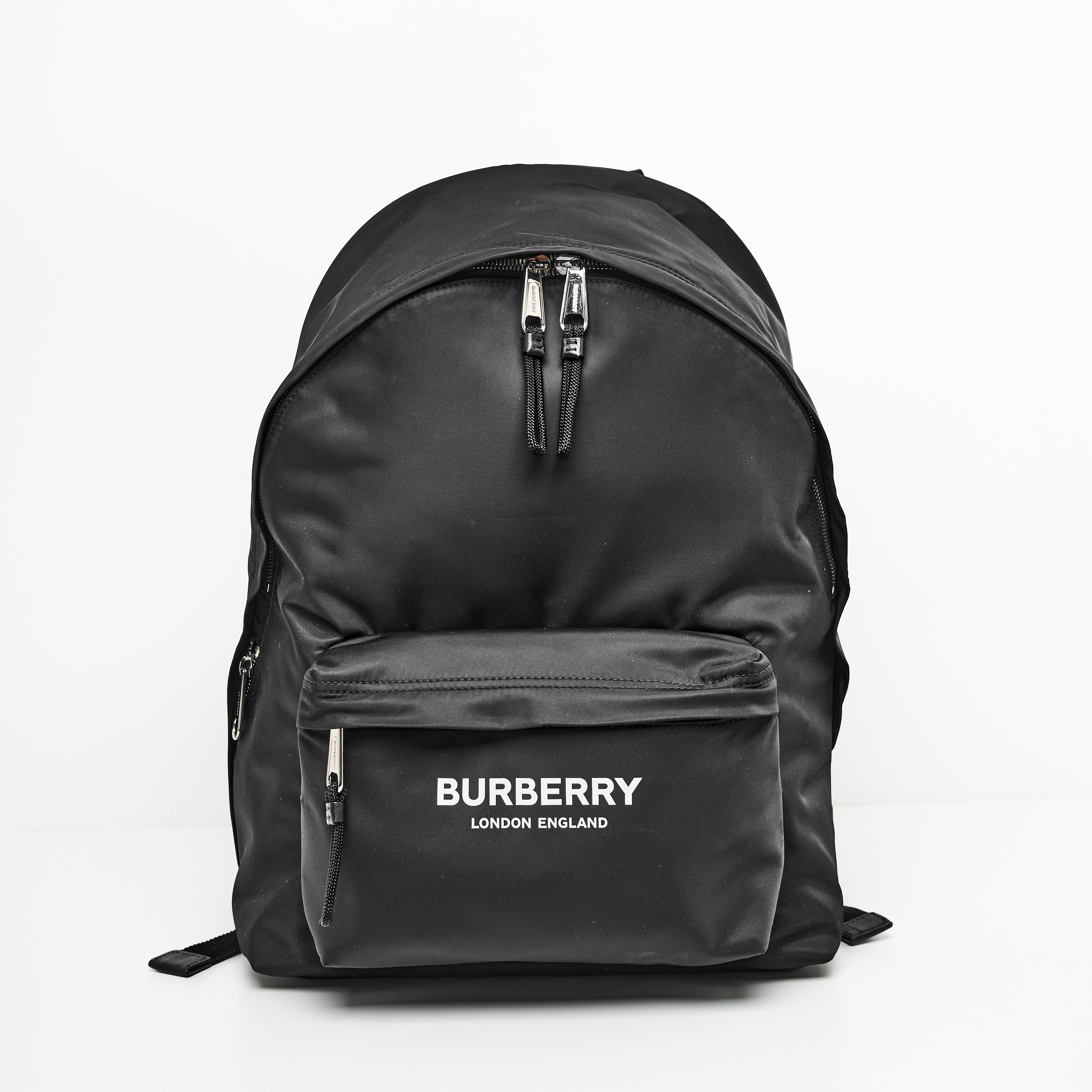 BURBERRY BACKPACK IN BLACK