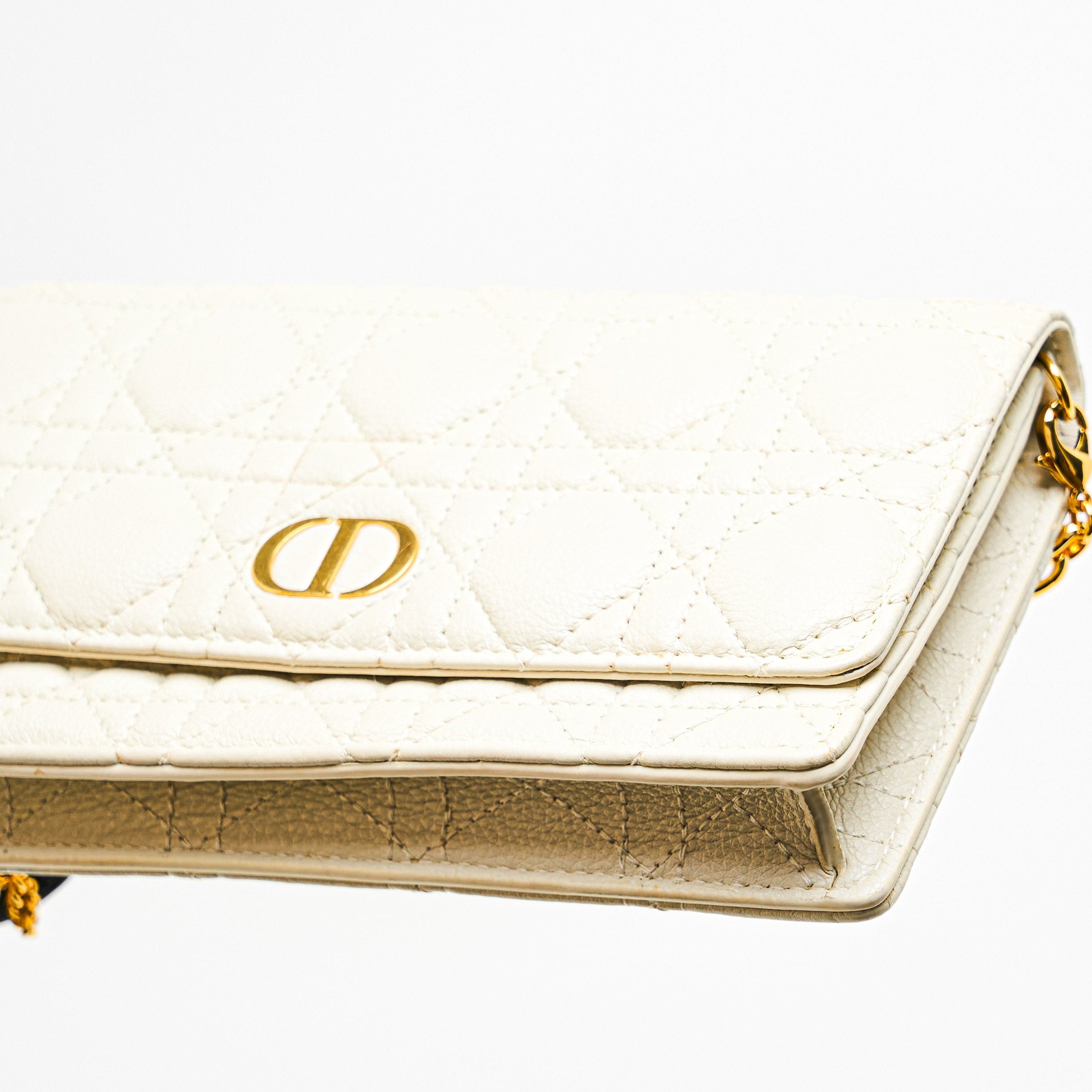 Dior Caro Pouch with Chain