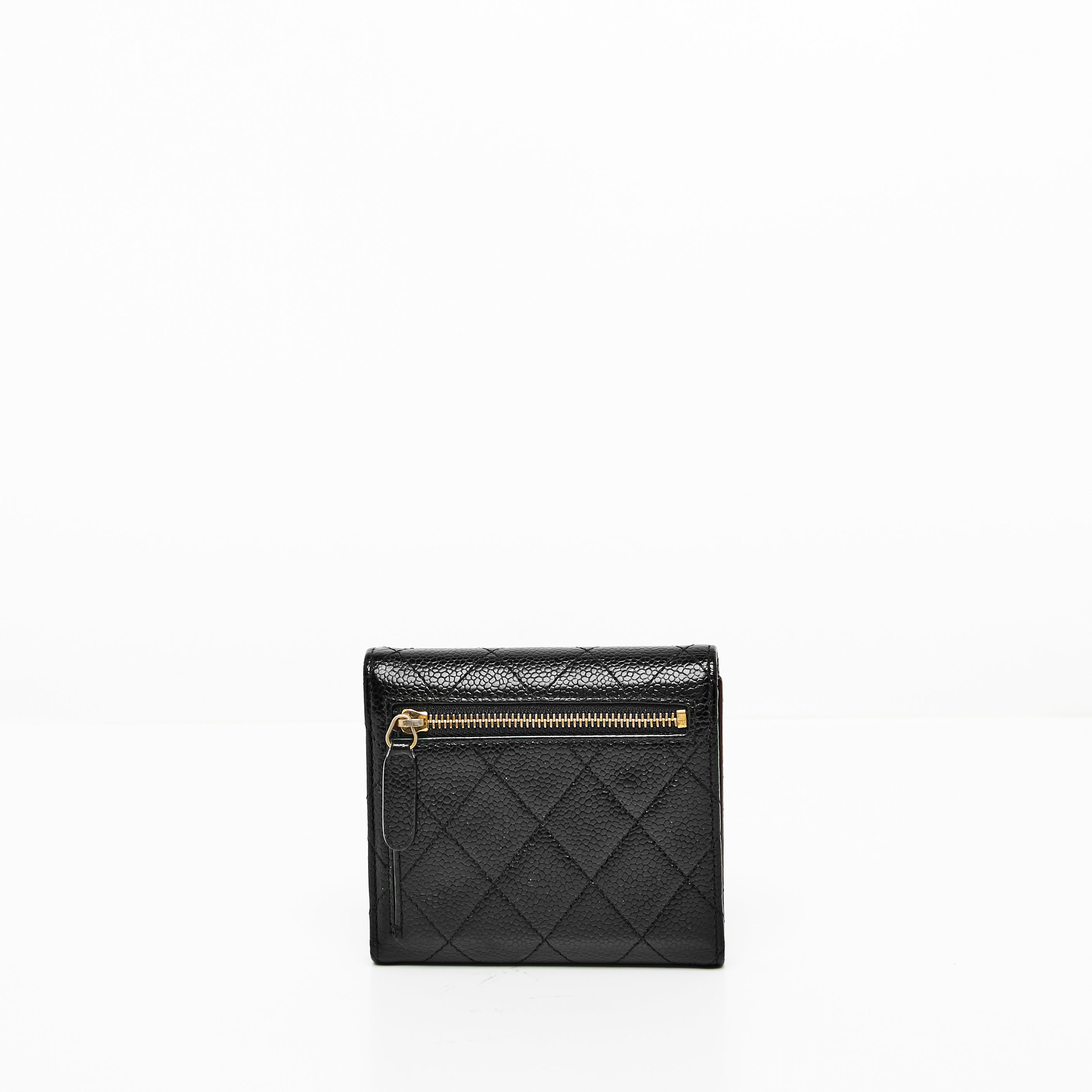 Chanel Classic Small Flap Wallet Caviar GHW