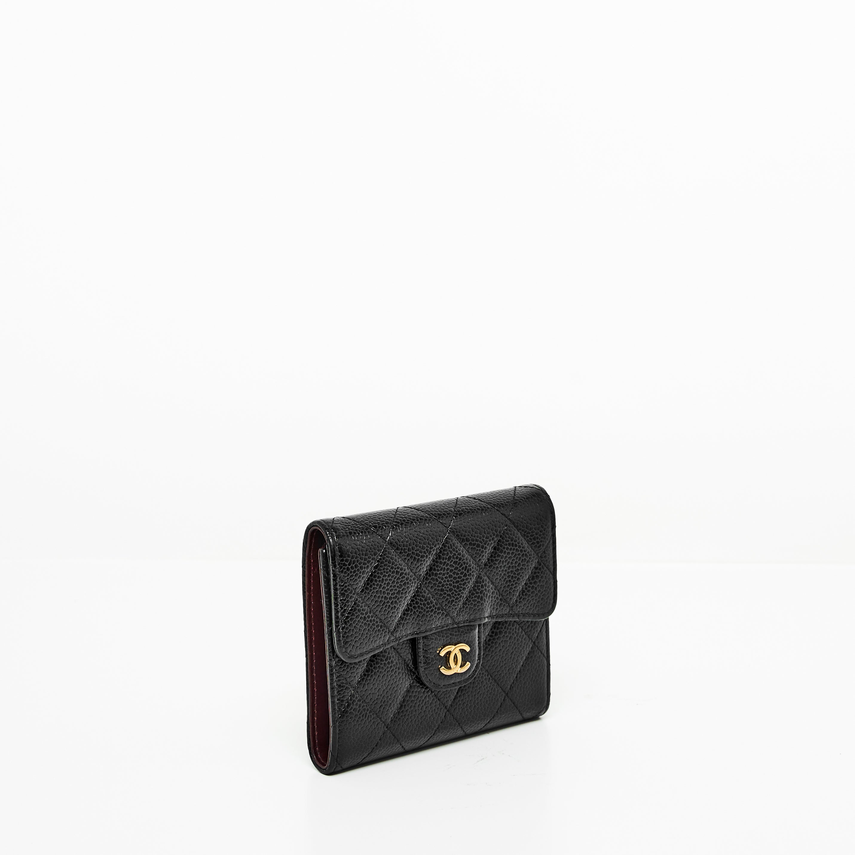 Chanel Classic Small Flap Wallet Caviar GHW