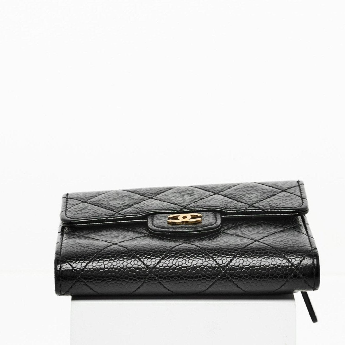 Chanel Classic Small Flap Wallet Caviar GHW