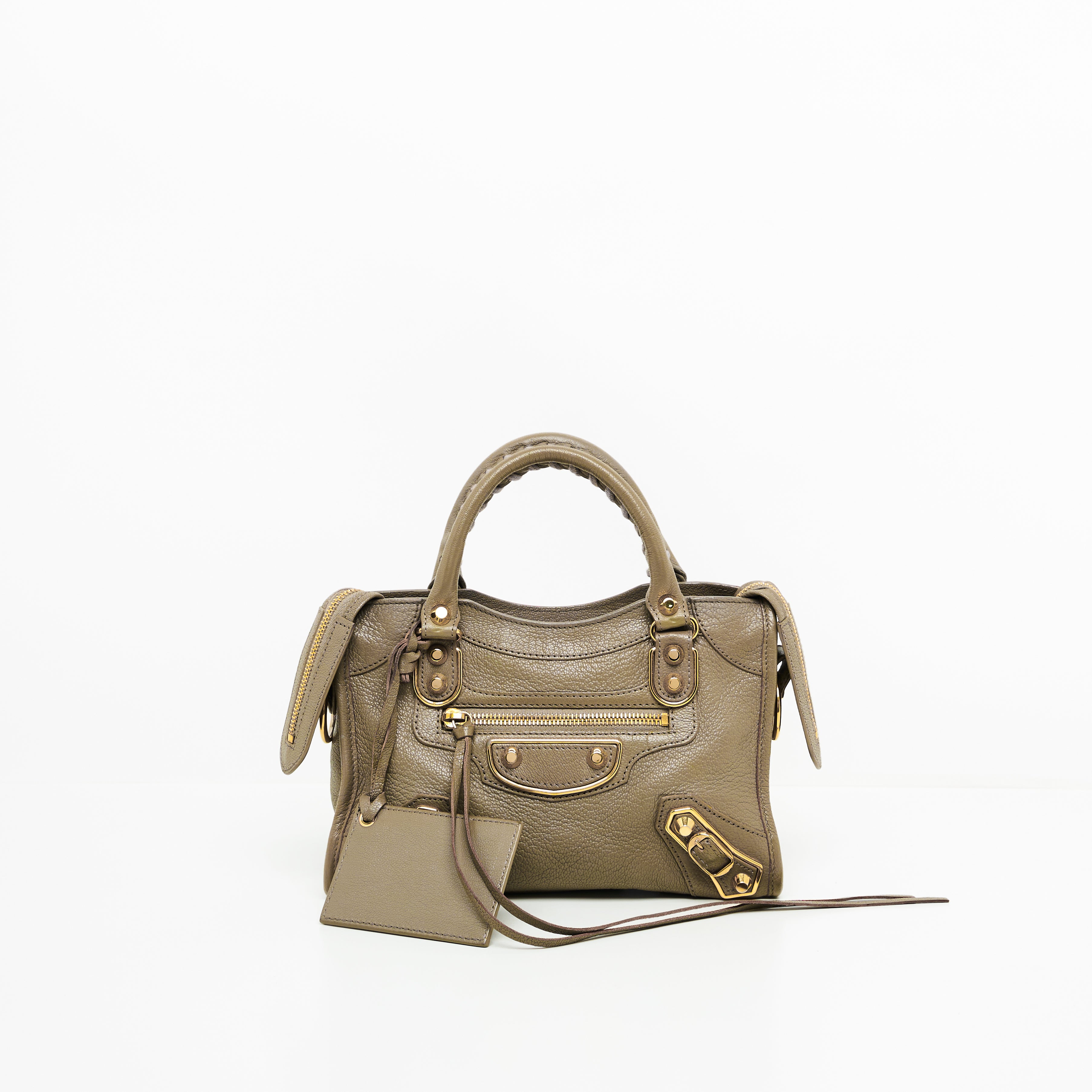 Balenciaga City Mini in Beige