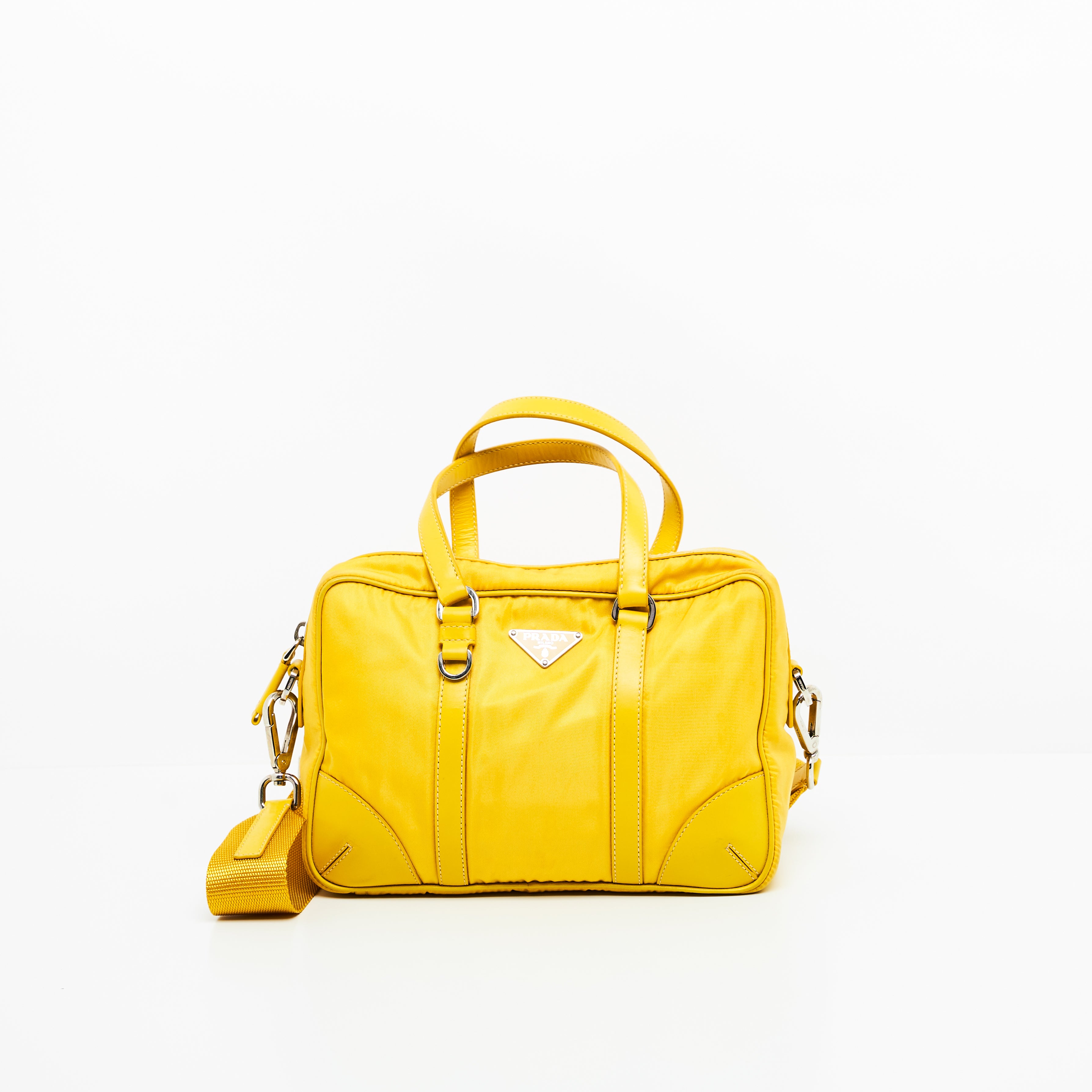 PRADA HANDBAG IN YELLOW