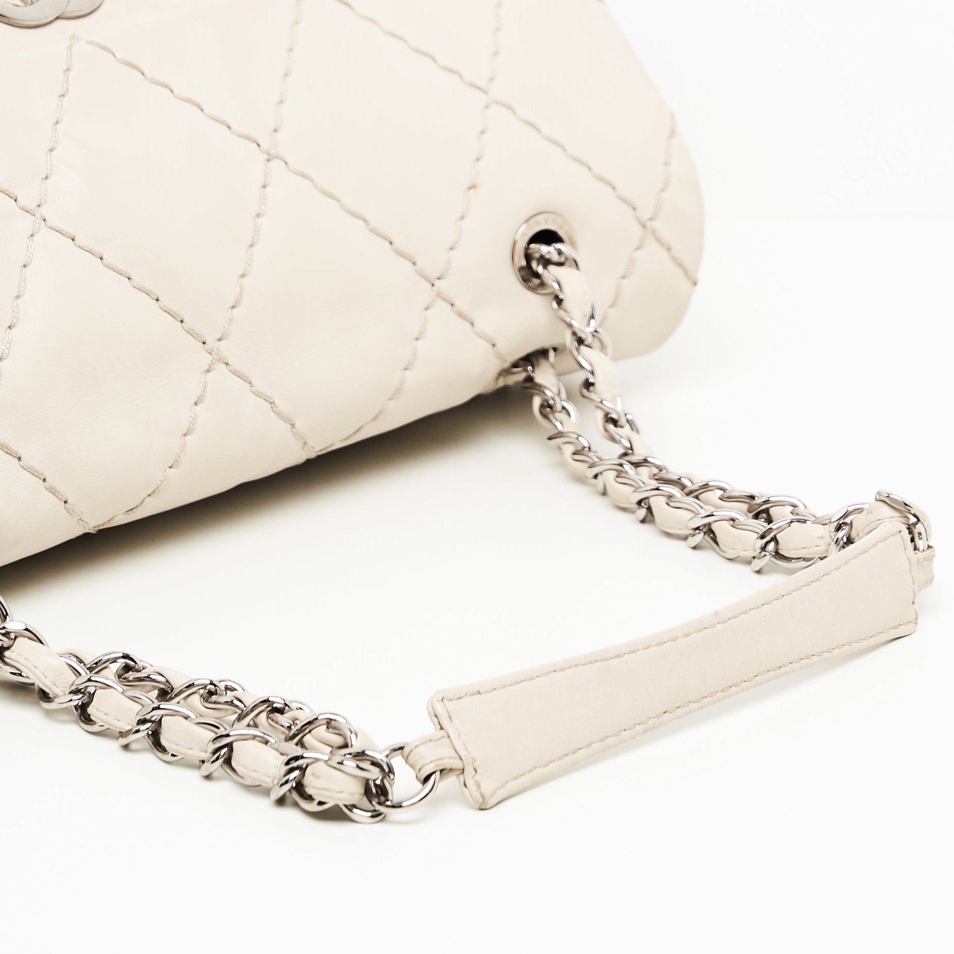 Chanel Quilted Expandable Ligne Flap Bag
