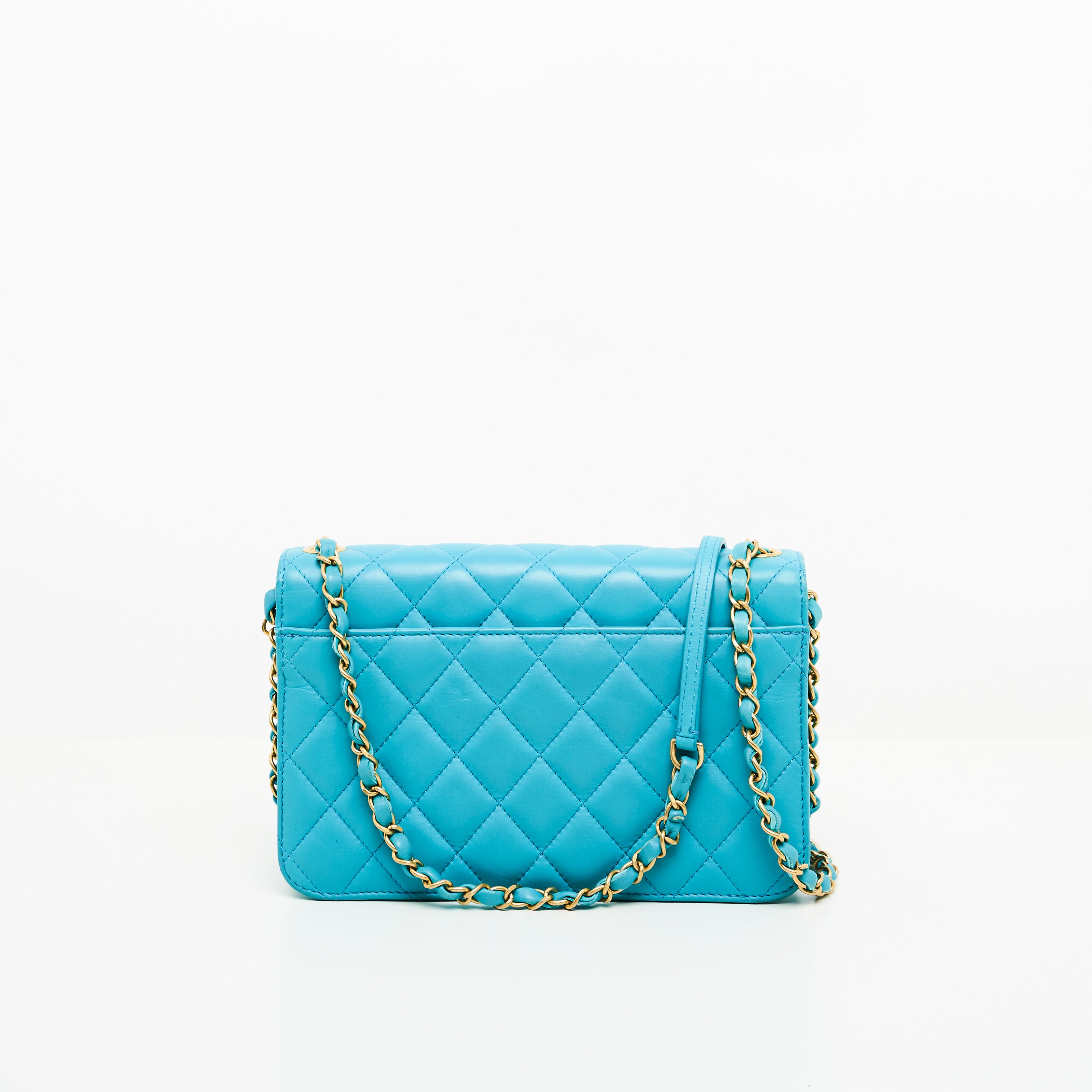 Chanel CC Matelasse Lambskin Flap Bag