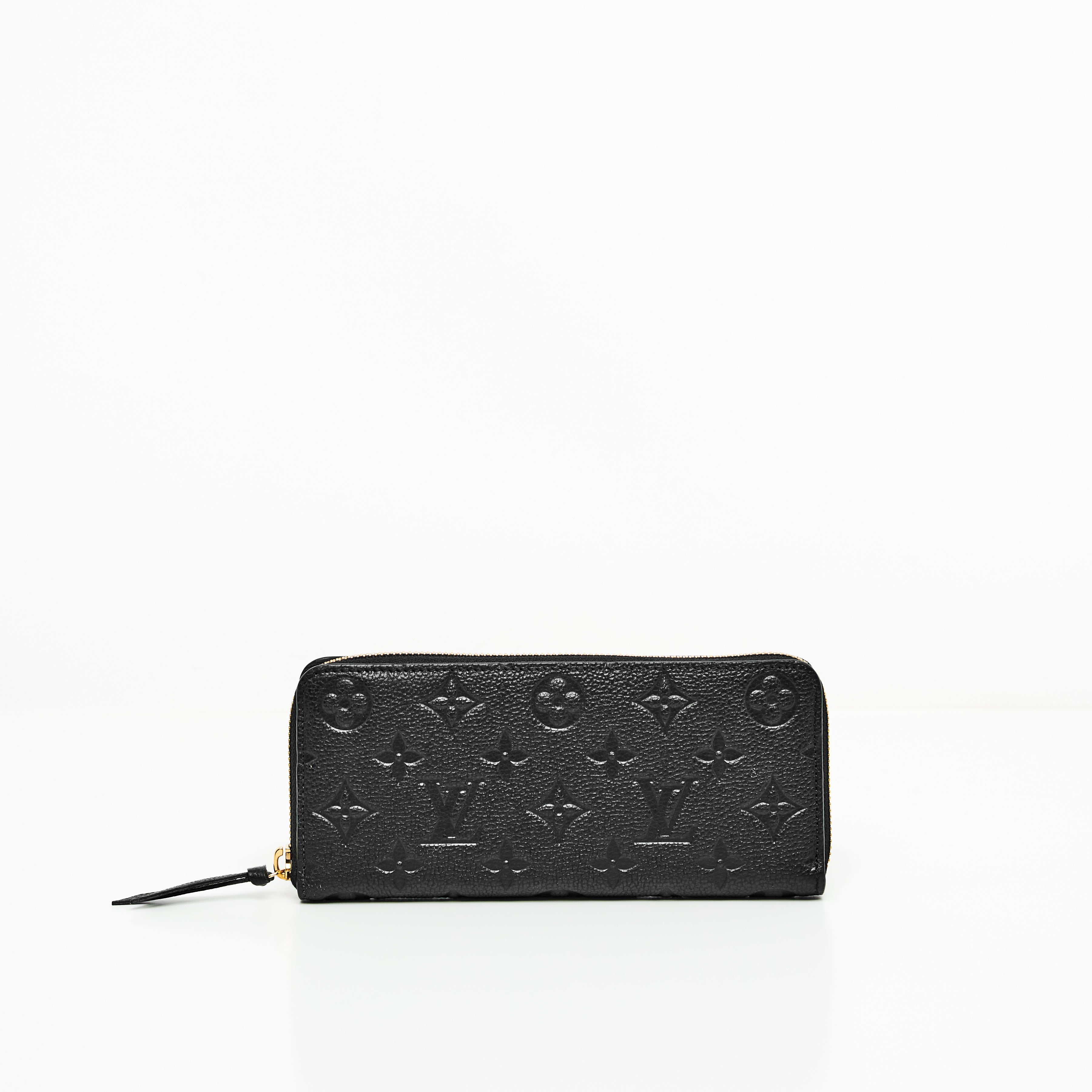 LV Clemence Long Wallet in Black