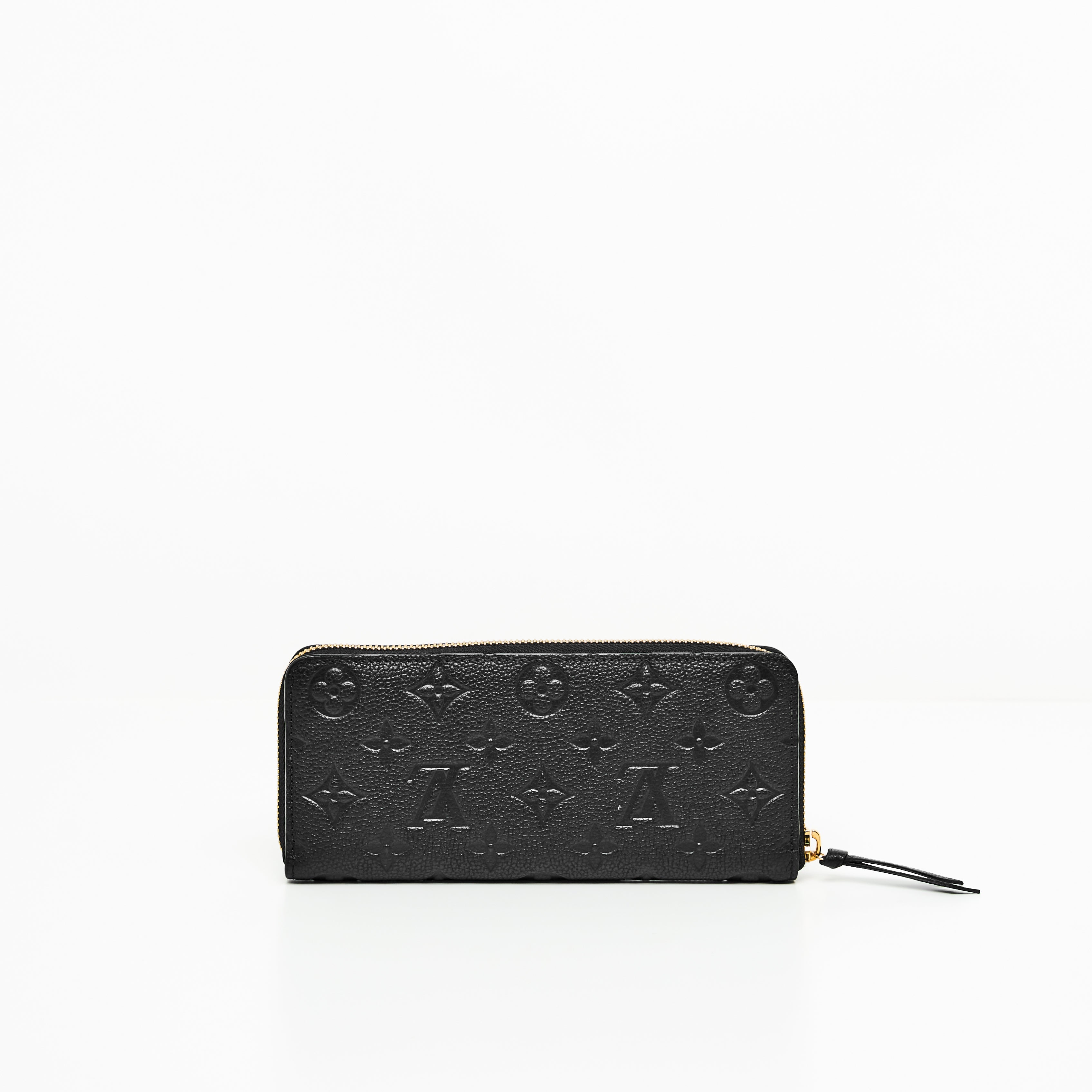 LV Clemence Long Wallet in Black