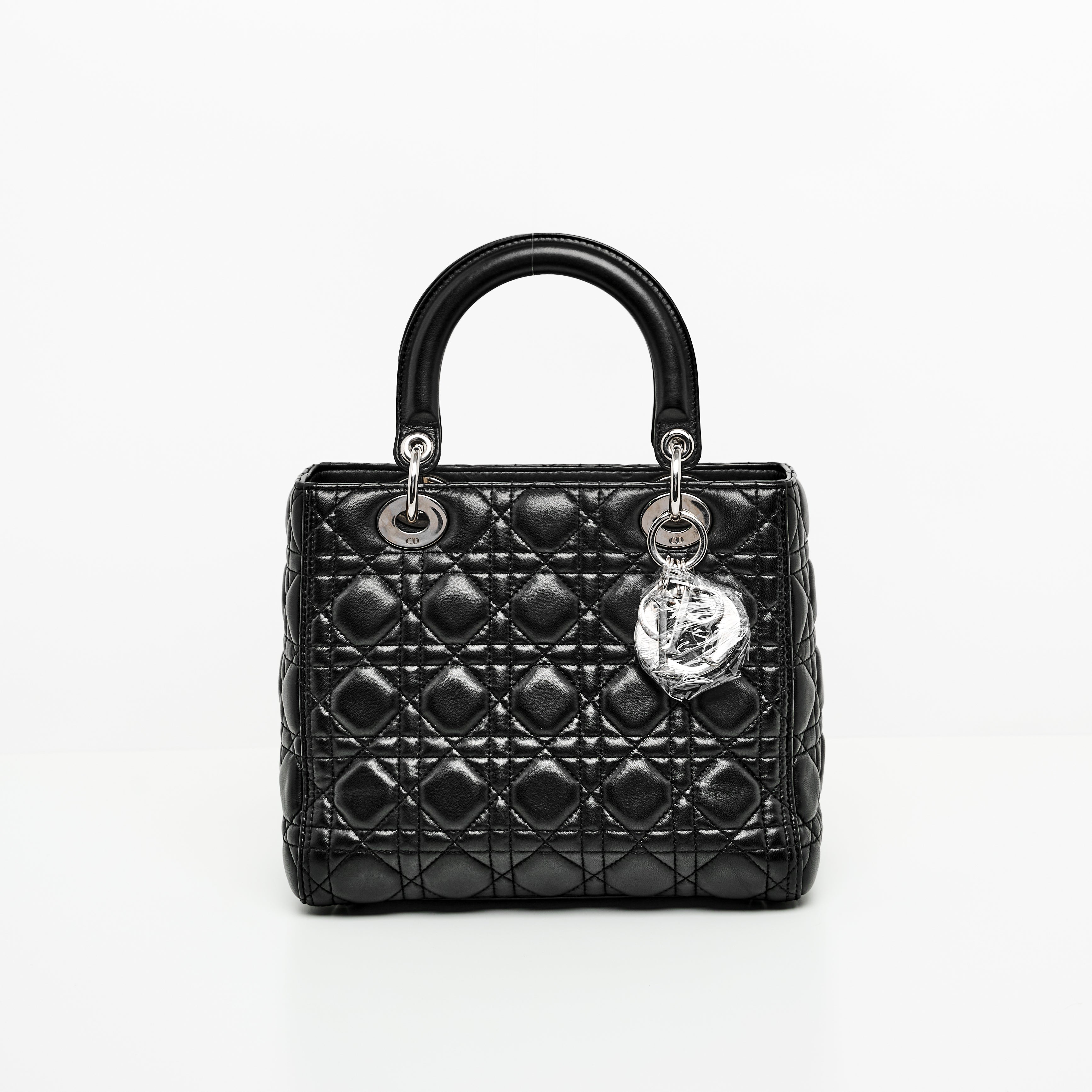 DIOR LADY MEDIUM  IN BLACK