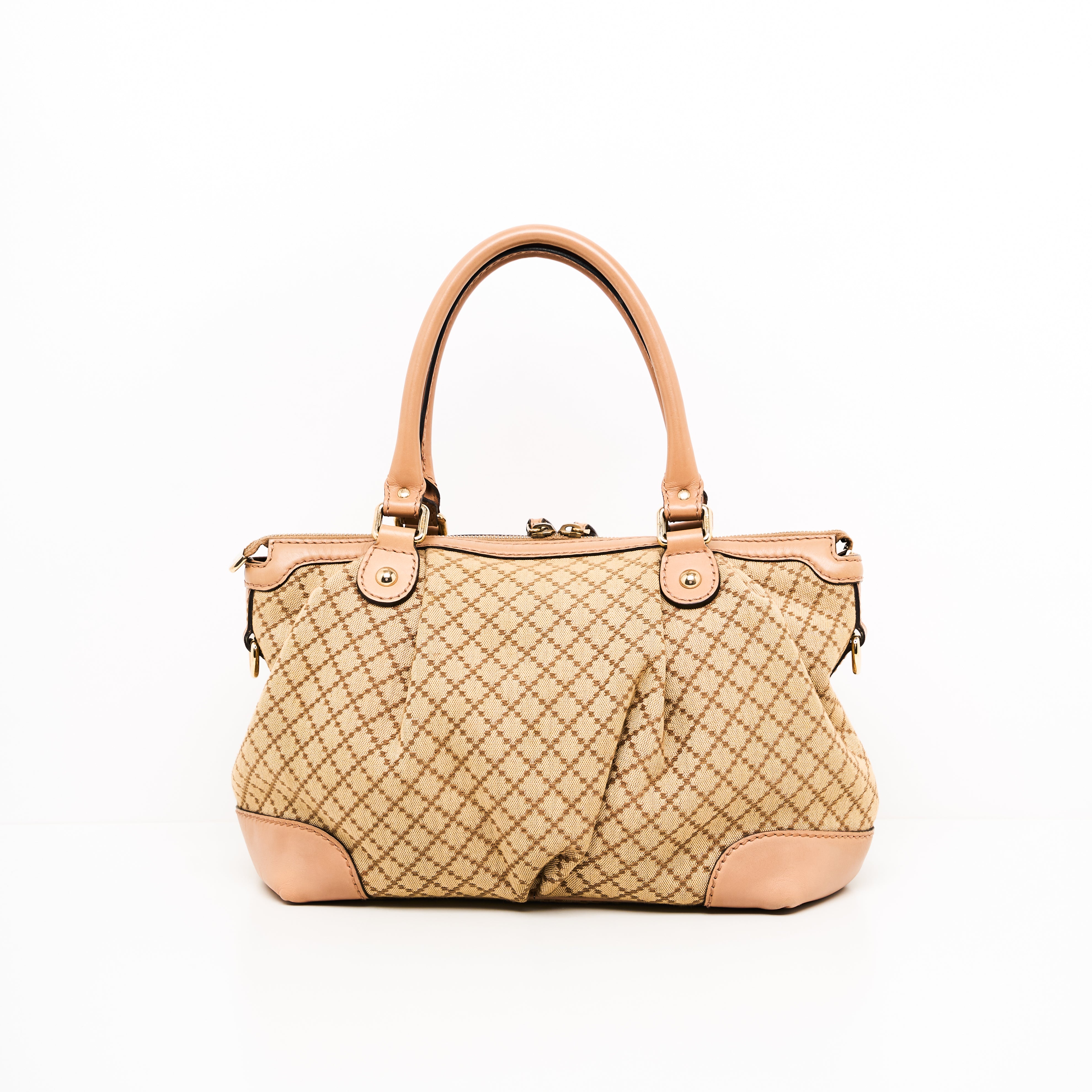 Gucci Diamante Canvas Sukey Tote