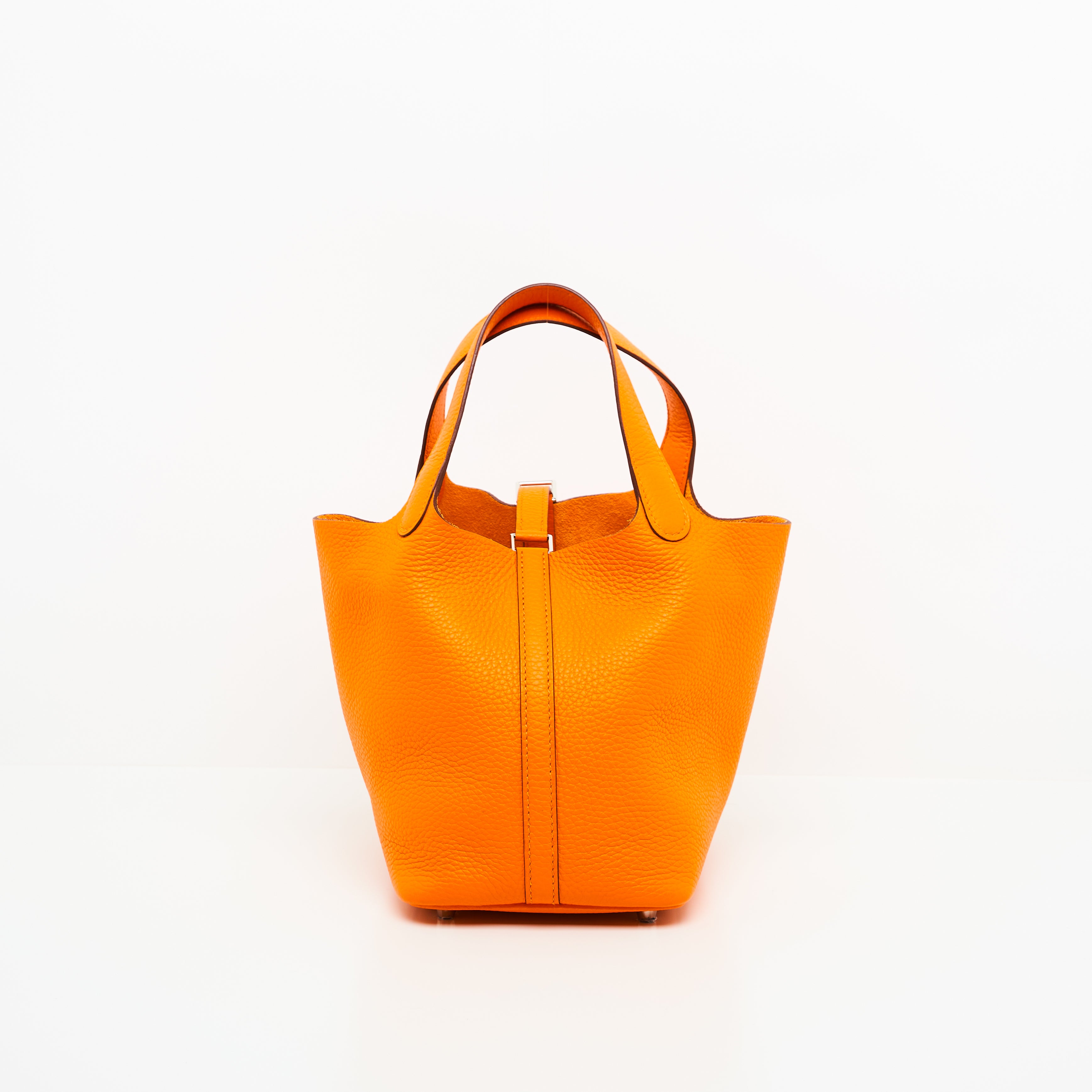 HERMES PICOTIN 18 IN ORANGE