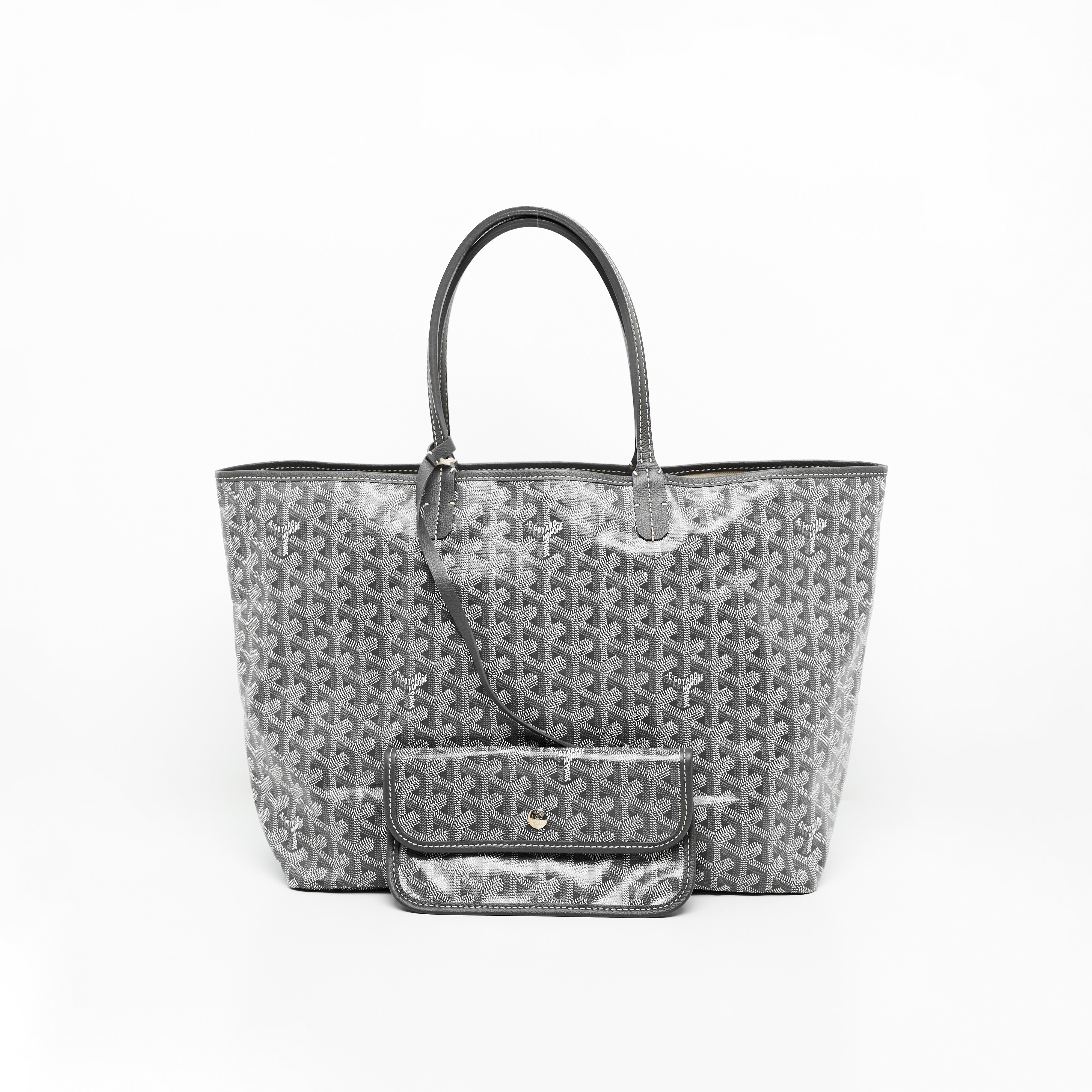 GOYARD PM TOTE BAG IN GREY