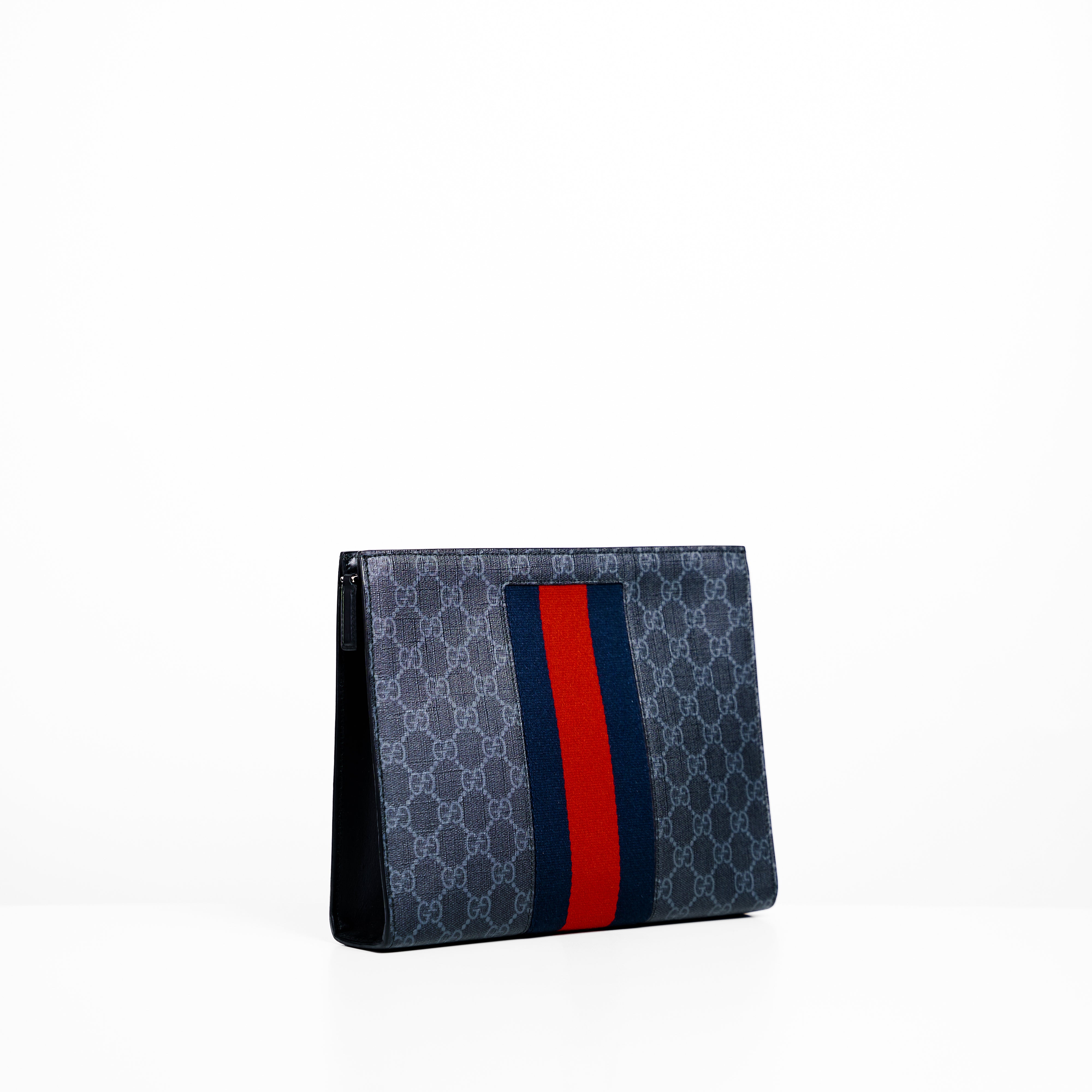 Gucci Supreme GG Web Clutch