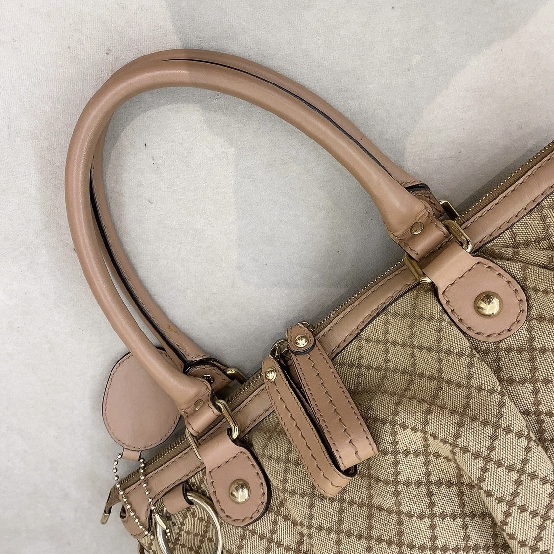 Gucci Diamante Canvas Sukey Tote