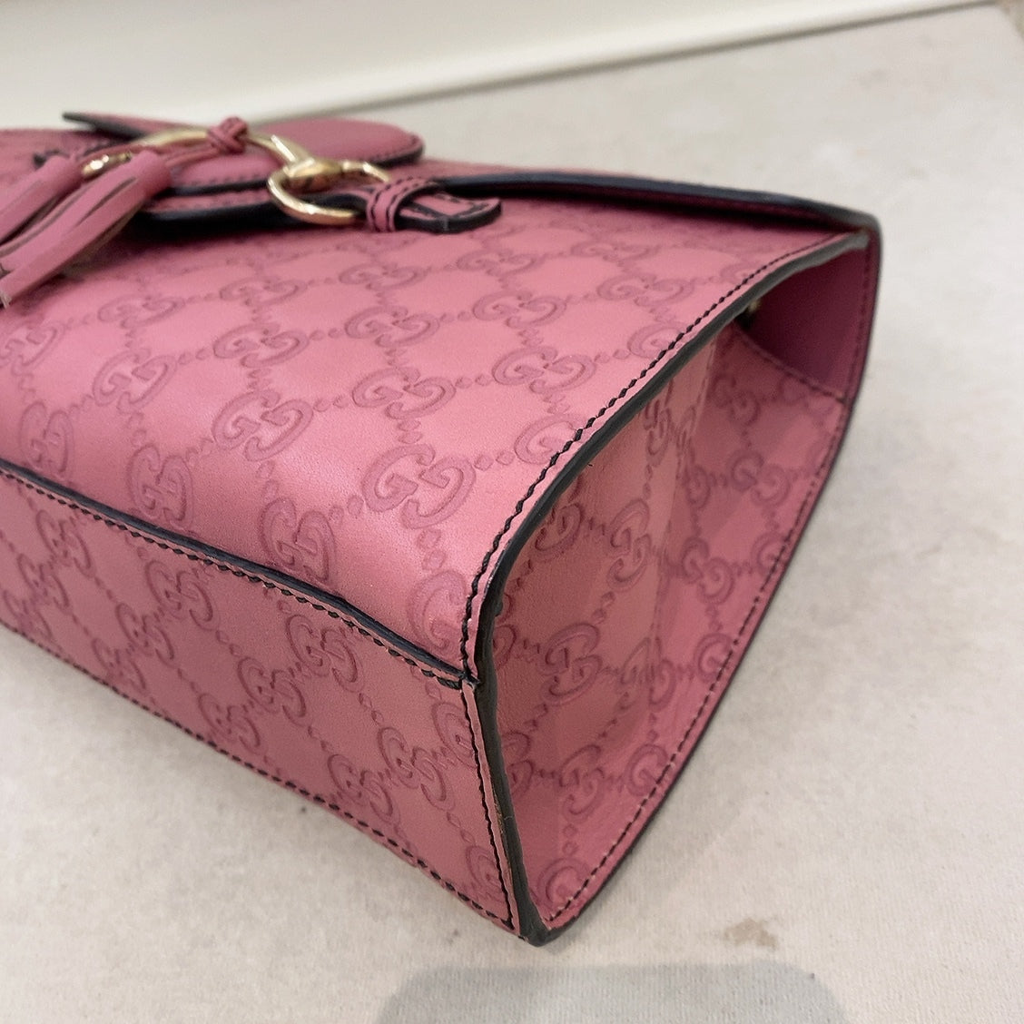 Gucci Medium Emily Guccissima Leather Shoulder Bag