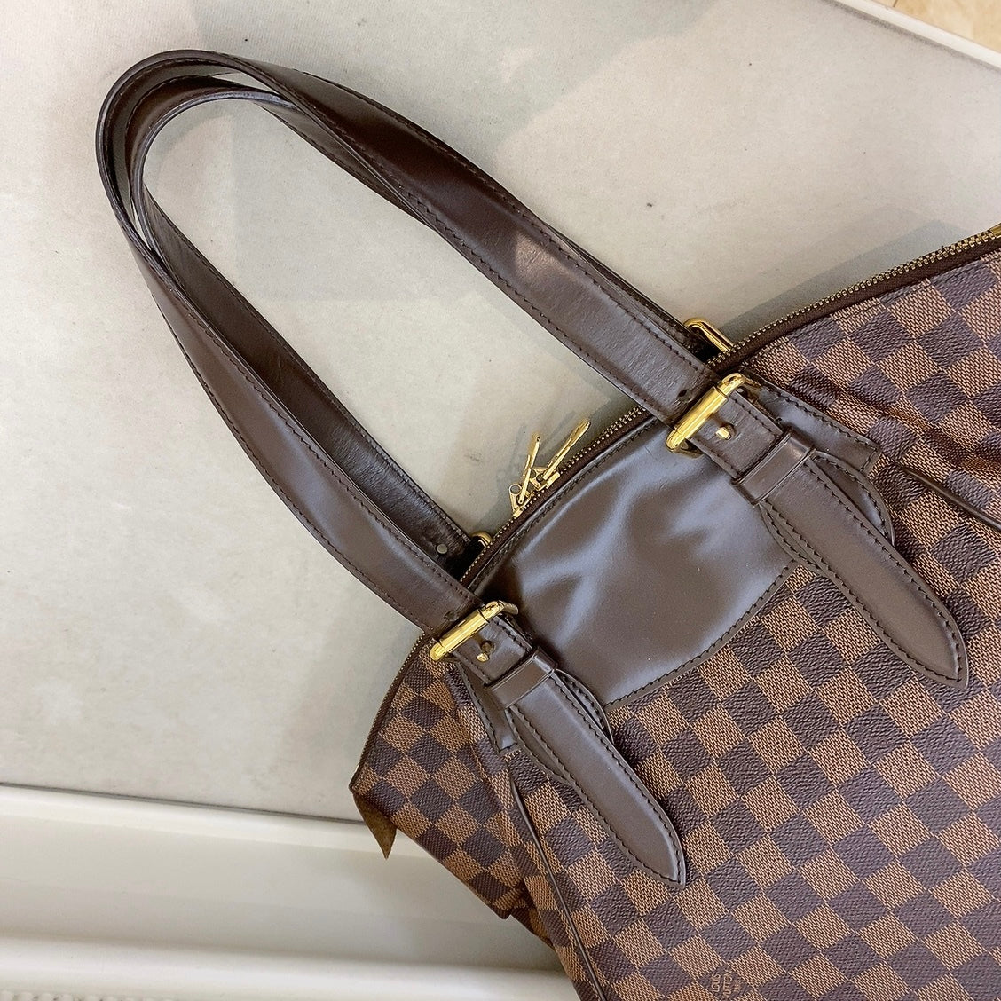 LV Damier Ebene Verona MM