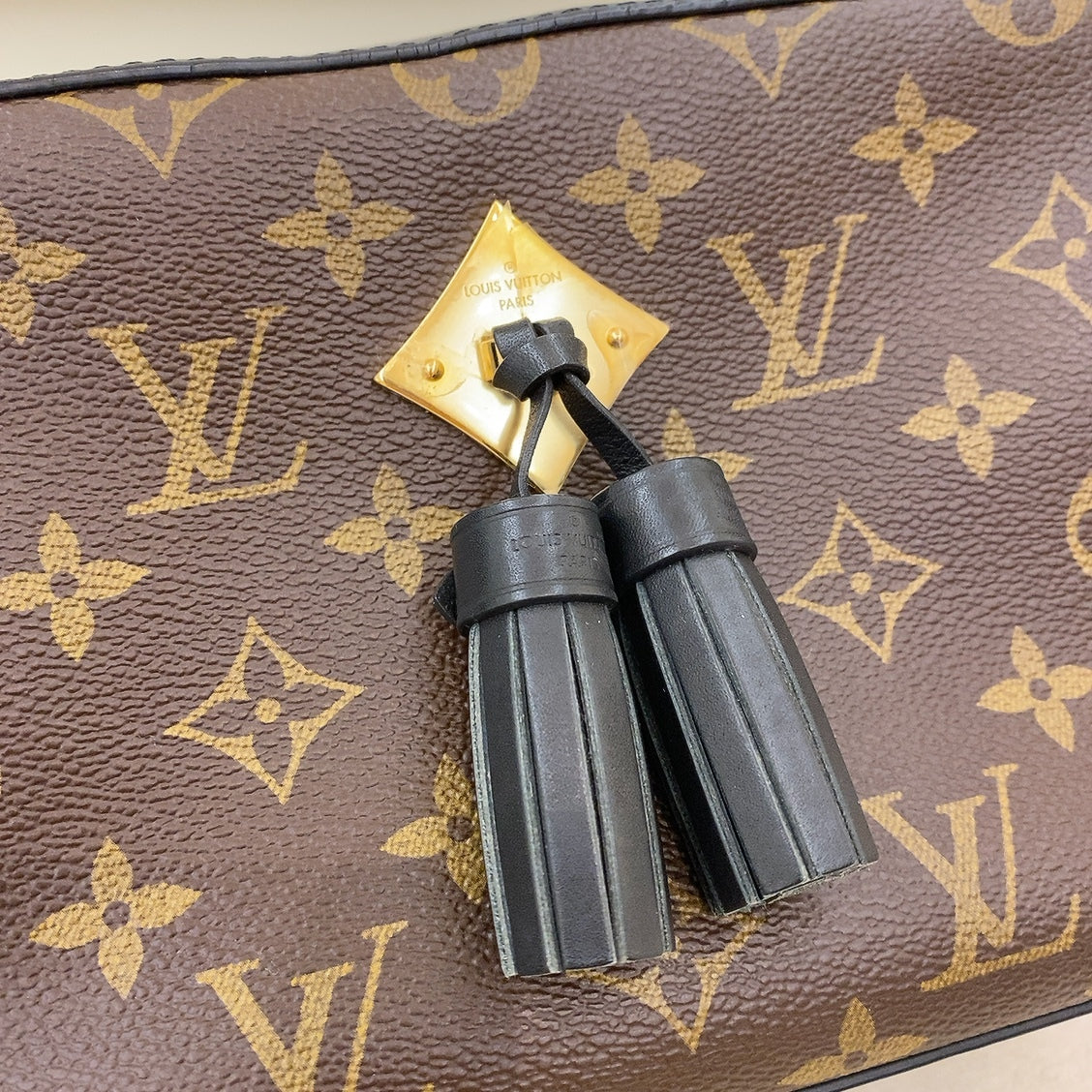 LV Saintonge Monogram Noir Black