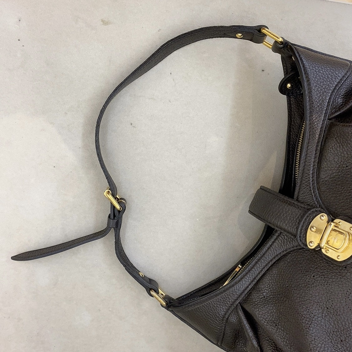 LV Mahina XS Shoulder Bag In Brown