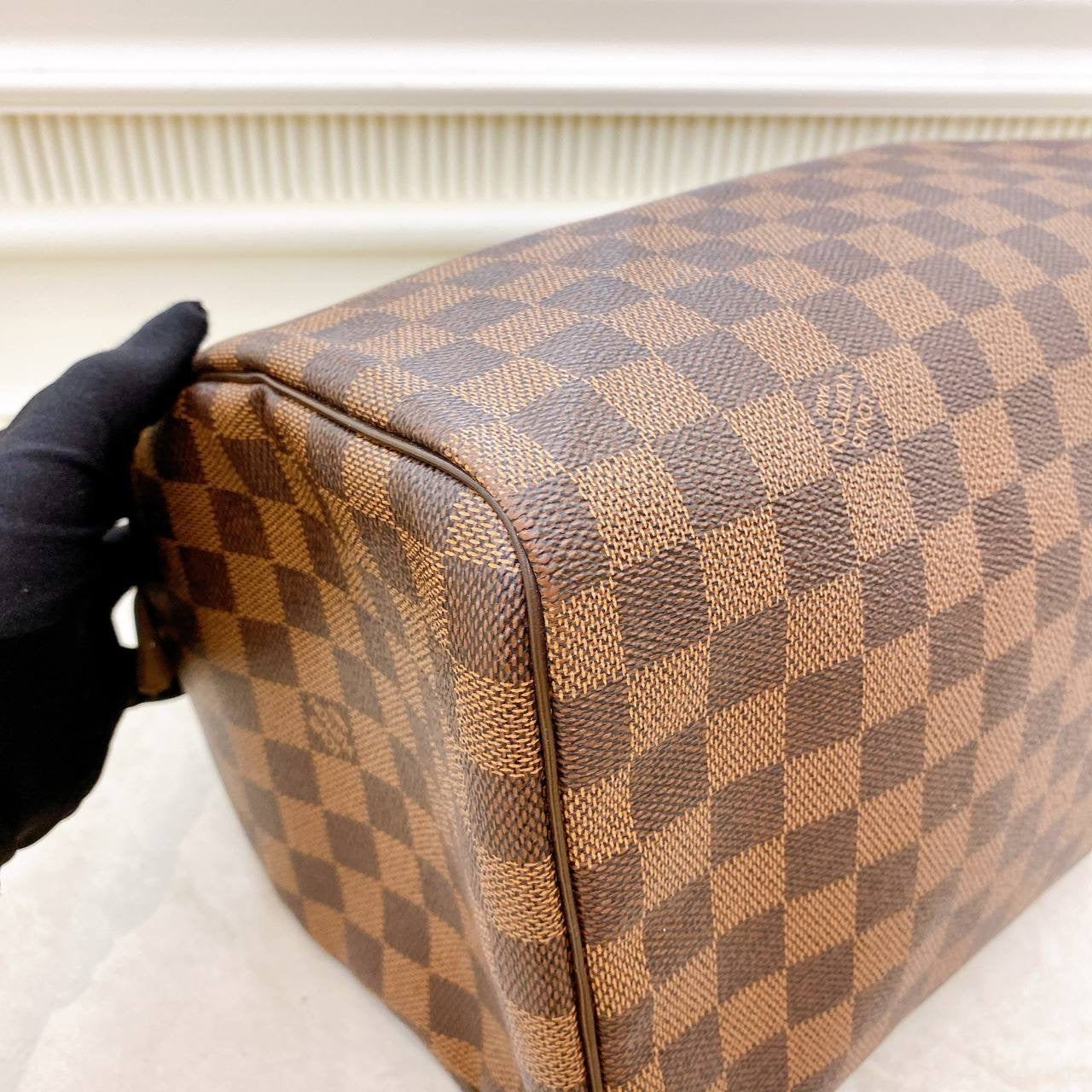 Authentic louis vuitton best sale speedy 30 damier ebene