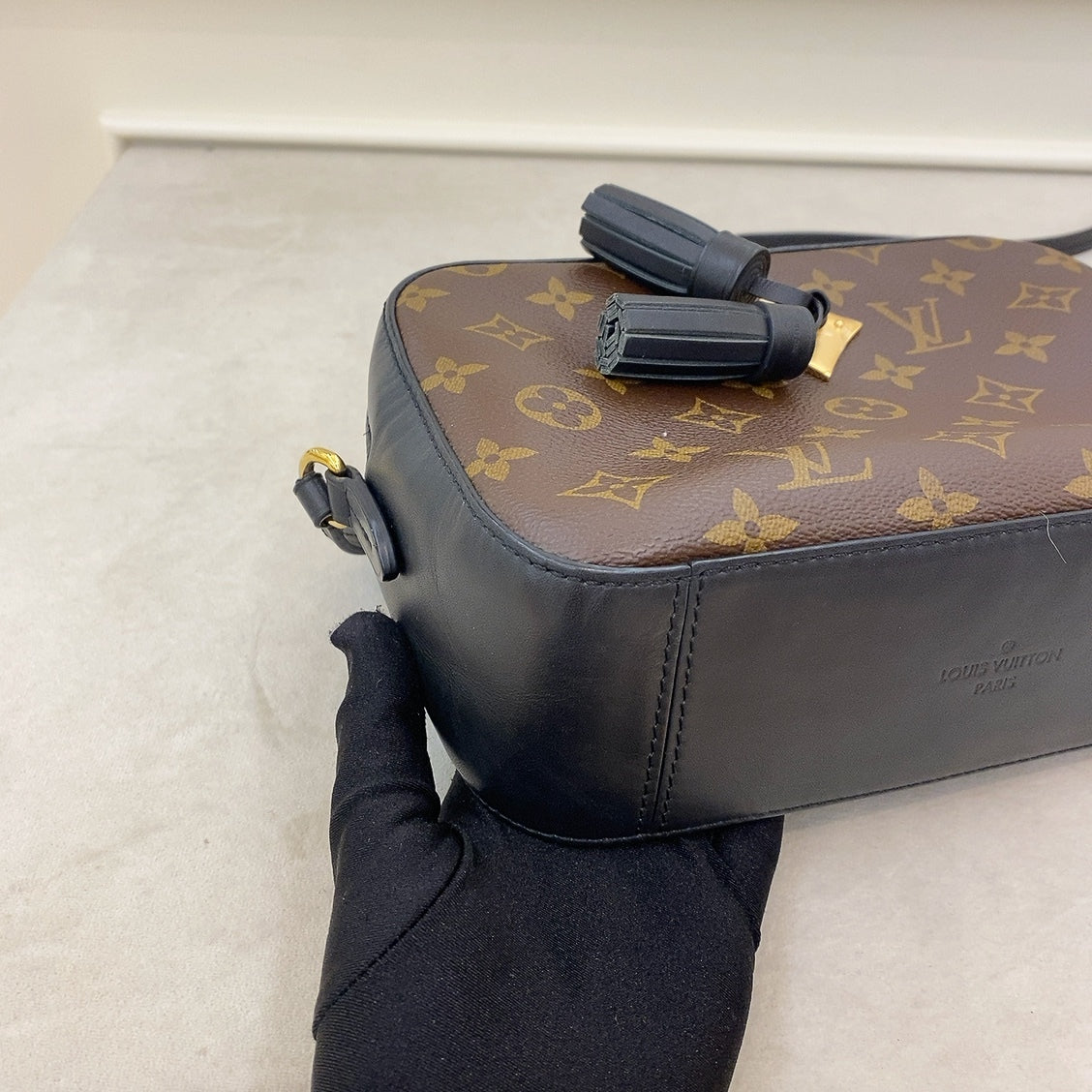 LV Saintonge Monogram Noir Black