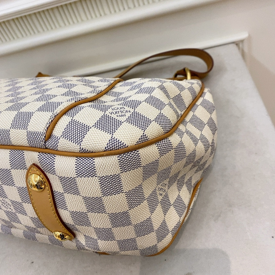 LV Damier Azur Galleria