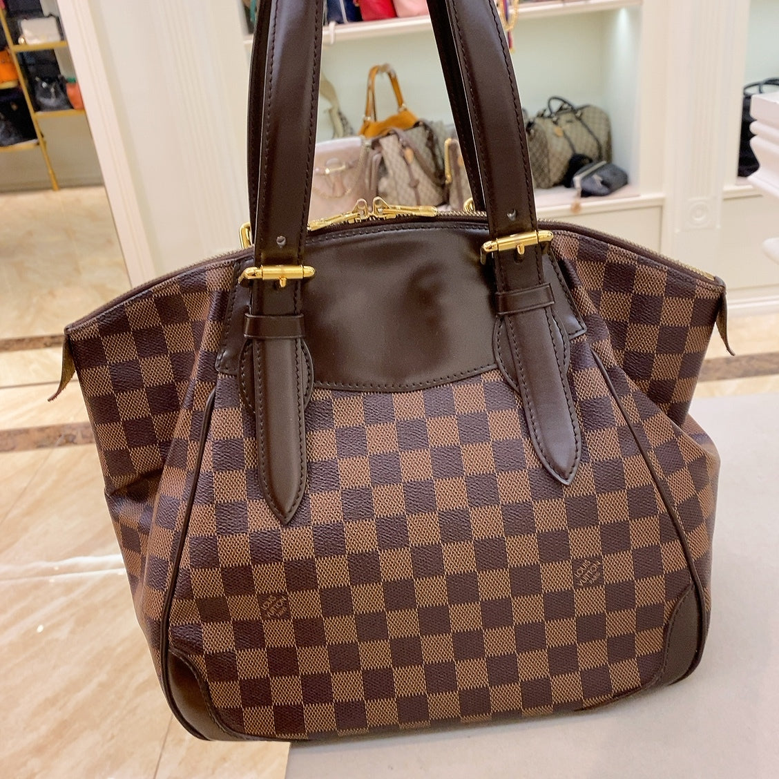 LV Damier Ebene Verona MM