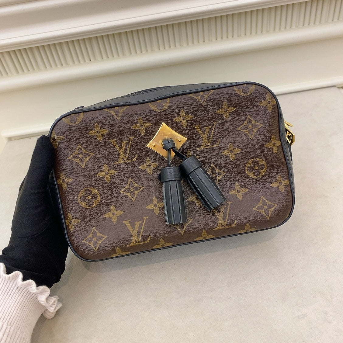 LV Saintonge Monogram Noir Black