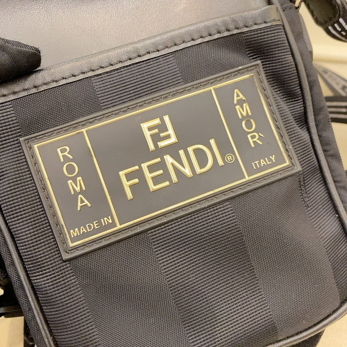 Fendi Sling Bag in Black