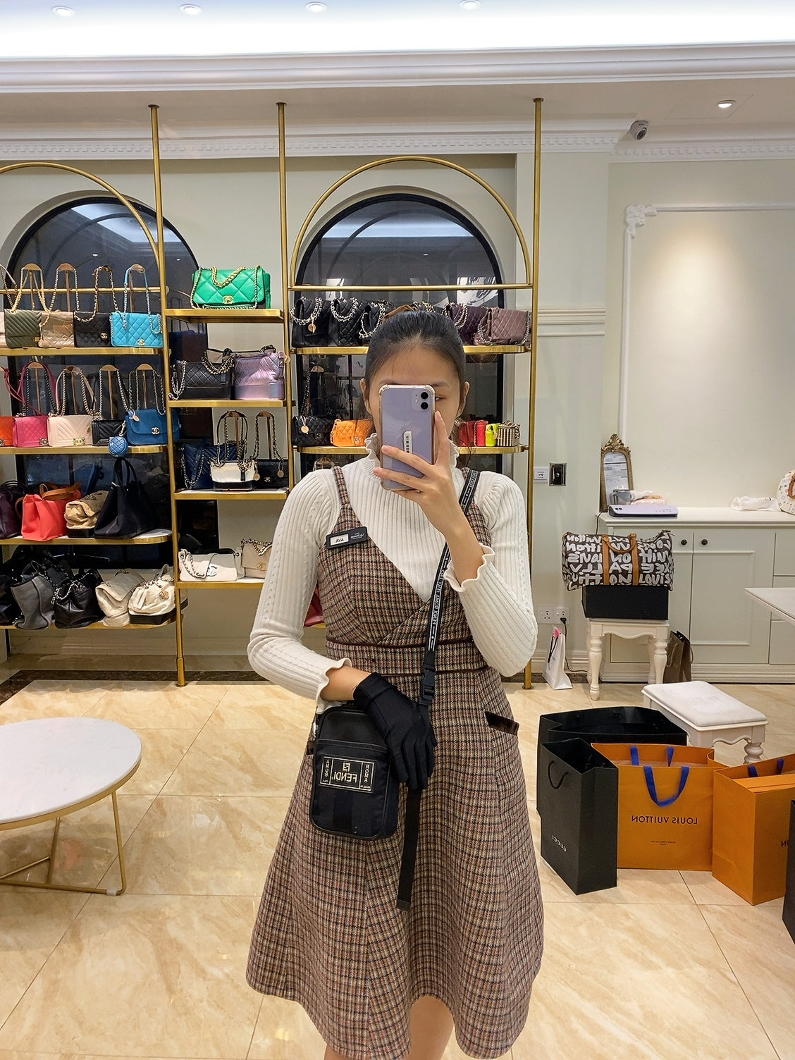 Fendi sling bag shops