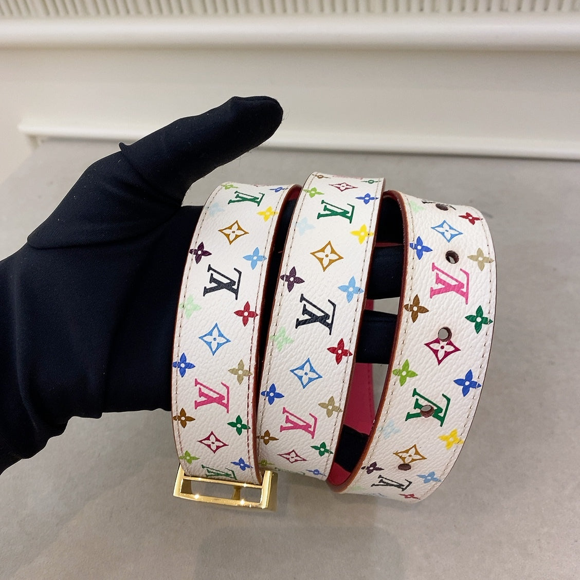 LV Multicolor Belt