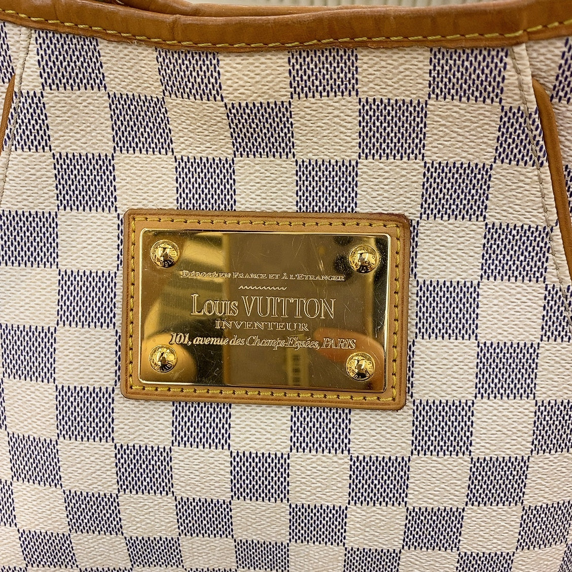 LV Damier Azur Galleria