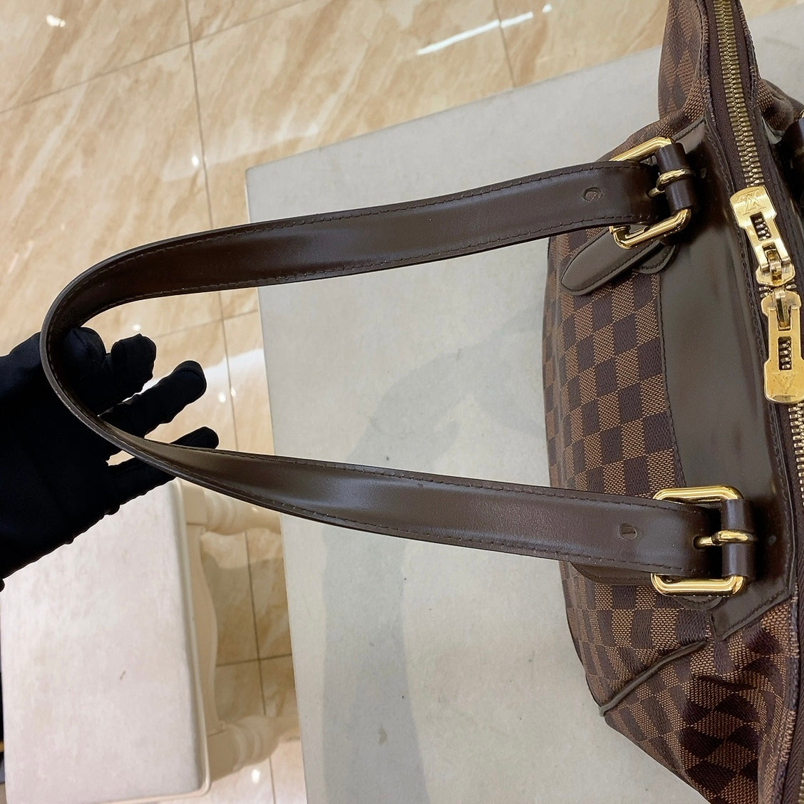 LV Damier Ebene Verona MM