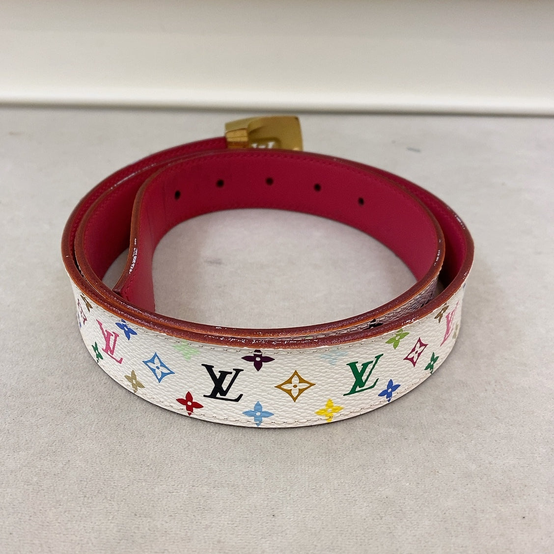 LV Multicolor Belt