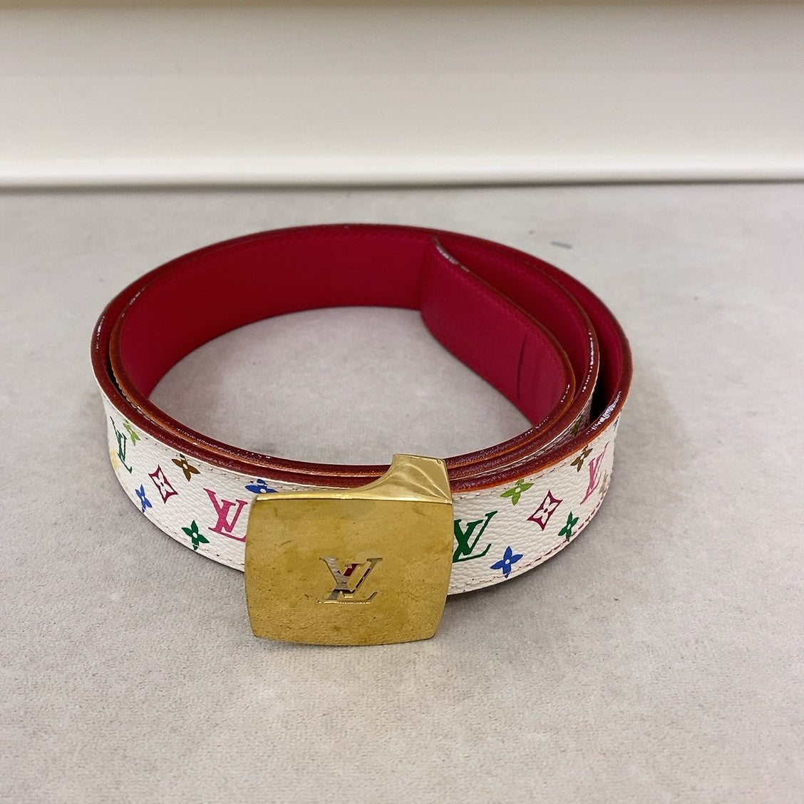 LV Multicolor Belt