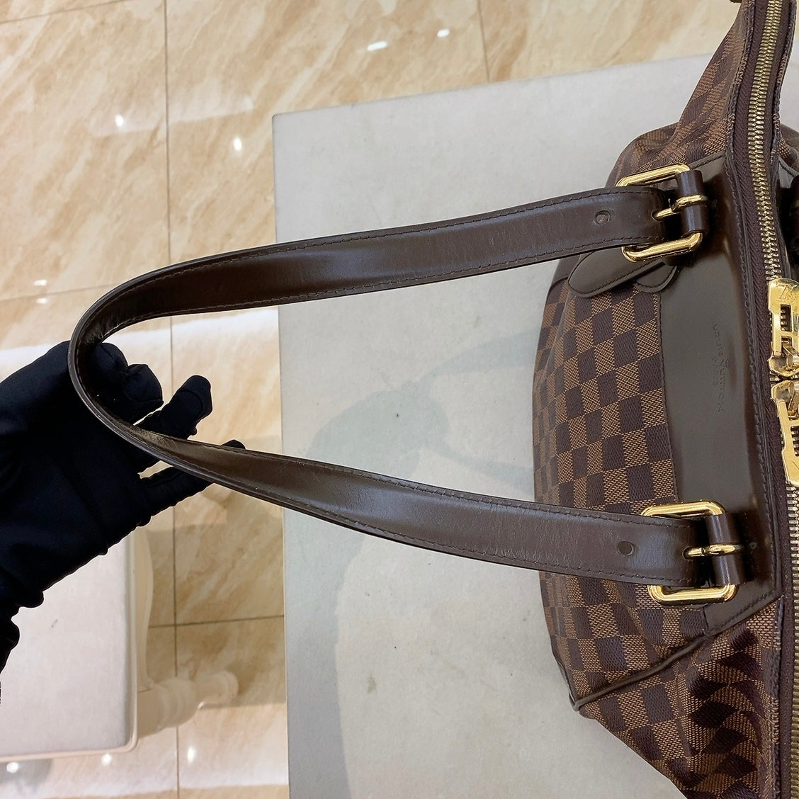 LV Damier Ebene Verona MM